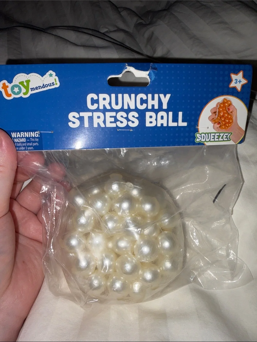 Trendy Brand New Crunchy Pearl Stress Ball Squishy🔥